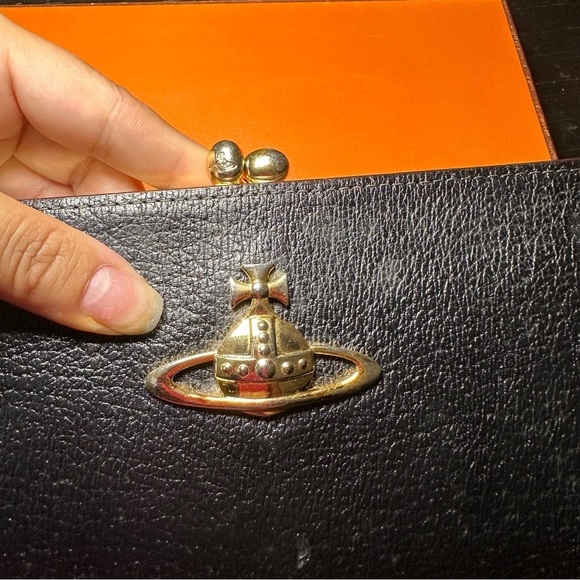 Vivienne Westwood black leather wallet - Picture 9 of 9